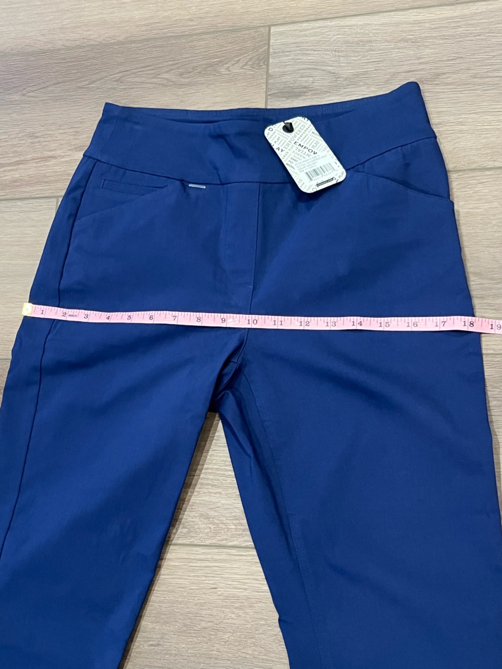 EP NY Bi Stretch Slim Ankle Golf Ankle Cropped Pants Performance Sz S - Picture 10 of 14